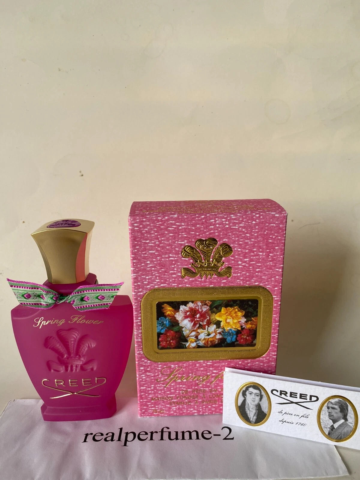 Creed Spring Flower by Creed for Women Millesime Eau de Parfum Spray 2.5 oz (75 ml) – 100% Authentic