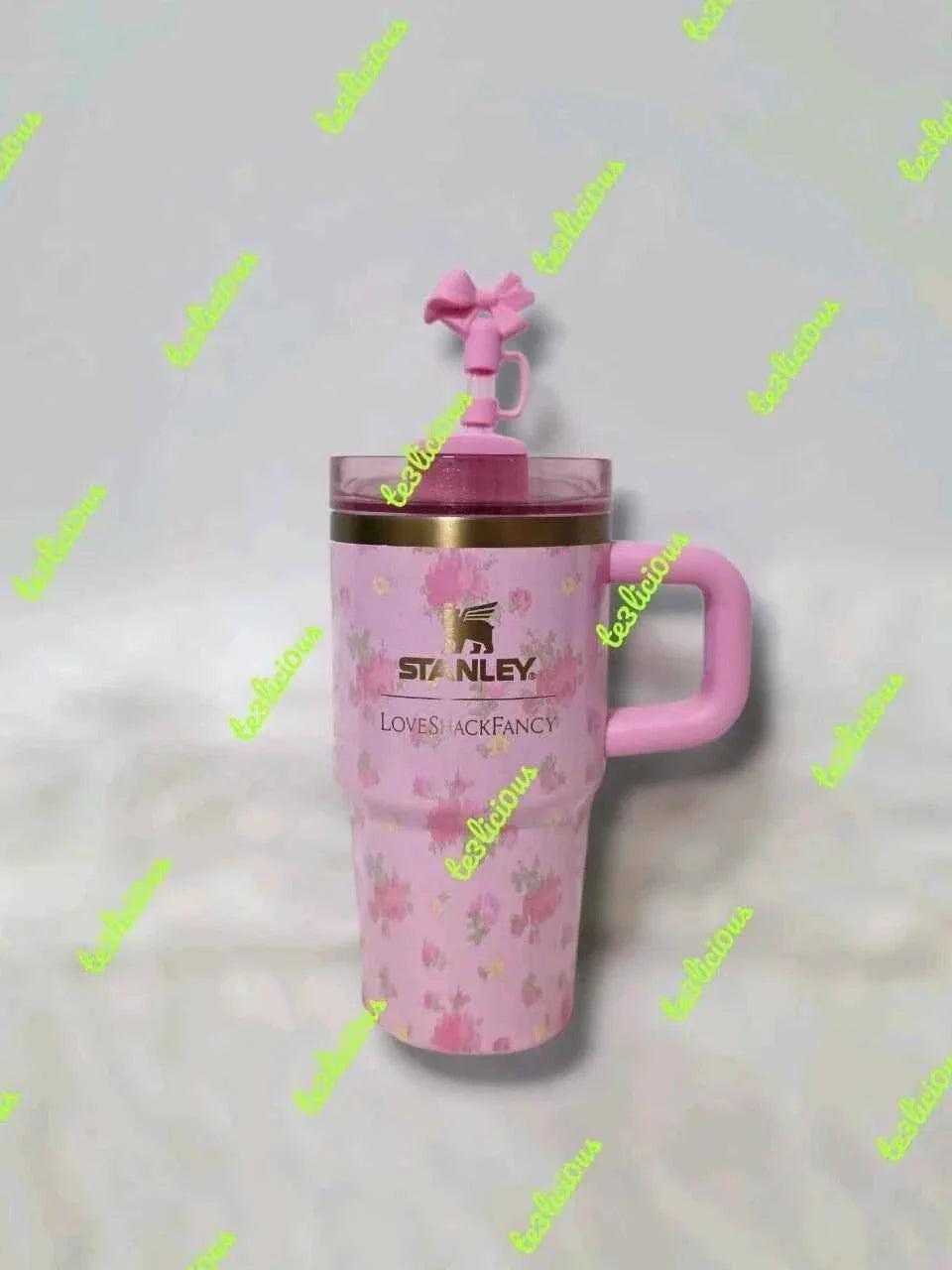 STANLEYxLOVE SHACK FANCY 20oz STAINLESS STEEL QUENCHER H2.0 FLOWSTATE TUMBLER