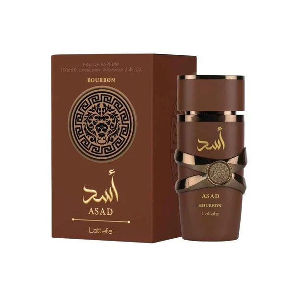 Lattafa Asad Bourbon EDP 100ML for Men | Oriental Spicy Perfume