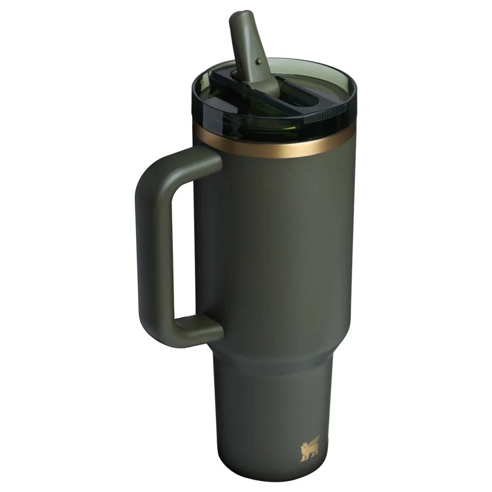 Stanley Cypress Green Quencher ProTour Flip Straw Tumbler 40 oz