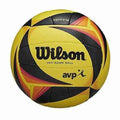 Wilson AVP Game Ball Official Size Beach Volleyball Yellow Black OPTX Outdoor Volleyball